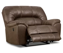 Stallion Brown Snuggle Up Recliner -Home Style Shop 810168898 1