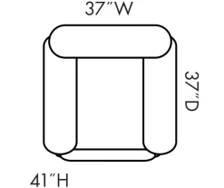 Stratolounger Hudson Swivel Rocker Recliner -Home Style Shop 810346995 5