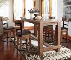 Signature Design By Ashley Pinnadel Bar/ Counter Stool -Home Style Shop 810363168 2