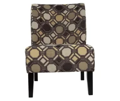 Tibbee Pebble Armless Accent Chair -Home Style Shop 810363289 3
