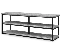 Faux Concrete TV Stand