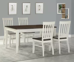 Caylie Farmhouse Dining Table -Home Style Shop 810385655 810385656 1 1