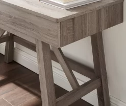 Margo Gray 2-Drawer Wood Desk 11 Margo Gray 2-Drawer Wood Desk -Home Style Shop 810386284 A0 8
