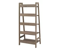 Margo Gray 5-Shelf Ladder Bookcase -Home Style Shop 810386286 A2