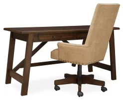 Baldridge Brown Desk -Home Style Shop 810389272 5