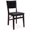 Brown Classic Open Back Folding Chairs, 2-Pack
