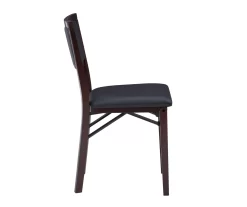 Brown Classic Open Back Folding Chairs, 2-Pack -Home Style Shop 810389460 A1