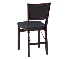 Brown Classic Open Back Folding Chairs, 2-Pack -Home Style Shop 810389460 A2 1