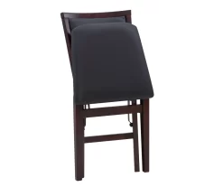 Brown Classic Open Back Folding Chairs, 2-Pack -Home Style Shop 810389460 A8 1