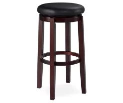 29" Clea Black Pub Barstool