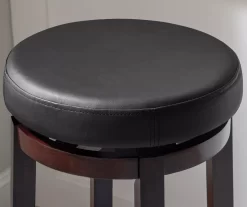 29" Clea Black Pub Barstool -Home Style Shop 810389526 B8