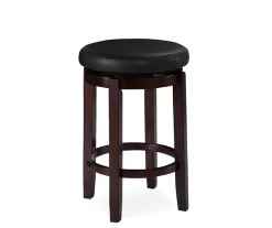 24" Clea Black Counter Stool
