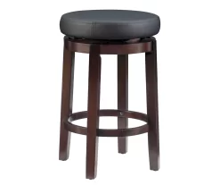 24" Clea Black Counter Stool -Home Style Shop 810389528 A0 1