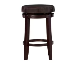 24" Clea Brown Counter Stool -Home Style Shop 810389529 A1