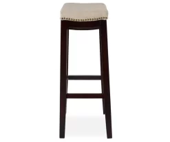 31" Clay Walnut Pub Barstool -Home Style Shop 810389530 2