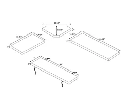 Brown PVC Cushion Set For Breakfast Nook 22 Brown PVC Cushion Set For Breakfast Nook -Home Style Shop 810389545 A7