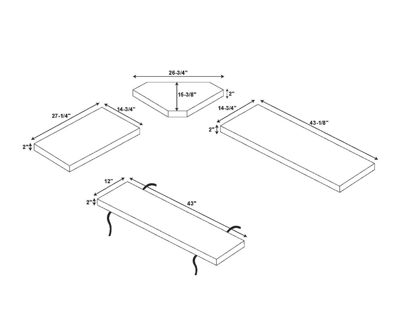 Brown PVC Cushion Set For Breakfast Nook 11 Brown PVC Cushion Set For Breakfast Nook - Image 11
