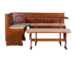 Beige Microfiber Cushion Set For Breakfast Nook 20 Beige Microfiber Cushion Set For Breakfast Nook -Home Style Shop 810389546 A8 4