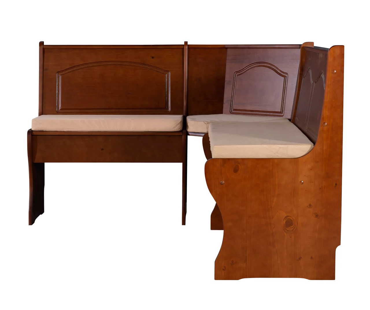 Beige Microfiber Cushion Set For Breakfast Nook 9 Beige Microfiber Cushion Set For Breakfast Nook - Image 9