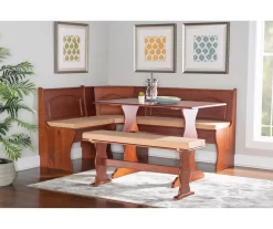 Beige Microfiber Cushion Set For Breakfast Nook 26 Beige Microfiber Cushion Set For Breakfast Nook -Home Style Shop 810389546 A8 9