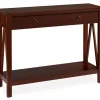 V Side Console Table