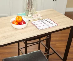 Max Brown & Blonde 3-Piece Pub Table Set -Home Style Shop 810389575 3