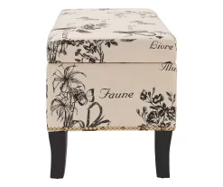 Claudia Botanical Storage Ottoman -Home Style Shop 810389625 A0 3