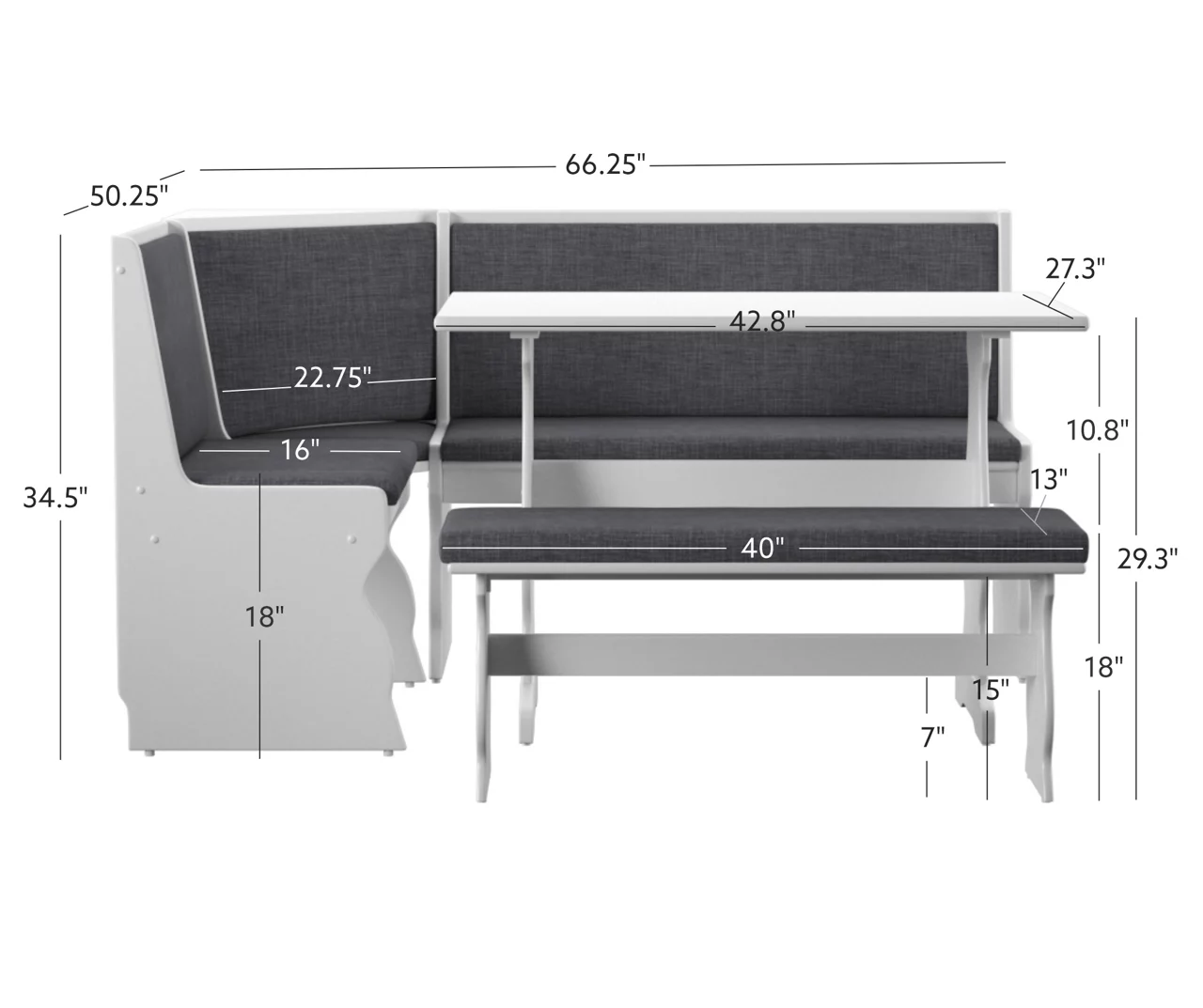 Maggie Breakfast Dining Nook 14 Maggie Breakfast Dining Nook - Image 14