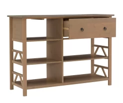 Rockford Rustic Gray 5-Shelf TV & Media Center -Home Style Shop 810389684 A0 5