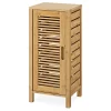 Pierce Bamboo Single Door Floor Cabinet