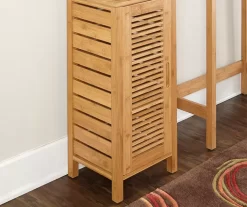 Pierce Bamboo Single Door Floor Cabinet -Home Style Shop 810389686 3