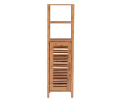 Pierce Bamboo 5-Shelf Mid Cabinet -Home Style Shop 810389690 A0 2