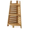 Pierce Bamboo 3-Tier Corner Shelf