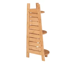 Pierce Bamboo 3-Tier Corner Shelf -Home Style Shop 810389691 A1