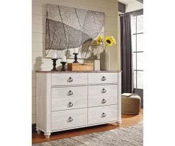 Willowton Whitewash Dresser -Home Style Shop 810406133 4