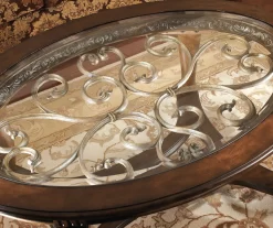 Norcastle Oval Coffee Table -Home Style Shop 810409015