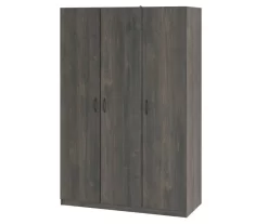 Rodeo Weathered Oak 3-Door Wardrobe -Home Style Shop 810409561 31