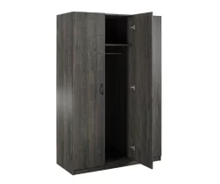 Rodeo Weathered Oak 3-Door Wardrobe -Home Style Shop 810409561 4