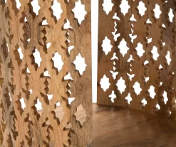 Brinley Starburst Cutout Round End Table 5 Brinley Starburst Cutout Round End Table -Home Style Shop 810422910 3