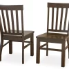 Cayla Dark Oak Dining Chairs, 2-Pack