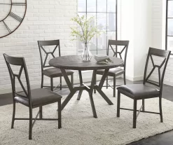 Alamo Gray Dining Table