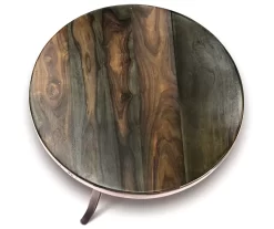 Sparrow Round Adjustable-Height Crank Table -Home Style Shop 810423024 3