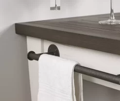 Cayla Two-Tone Rolling Kitchen Cart 5 Cayla Two-Tone Rolling Kitchen Cart -Home Style Shop 810423038 2