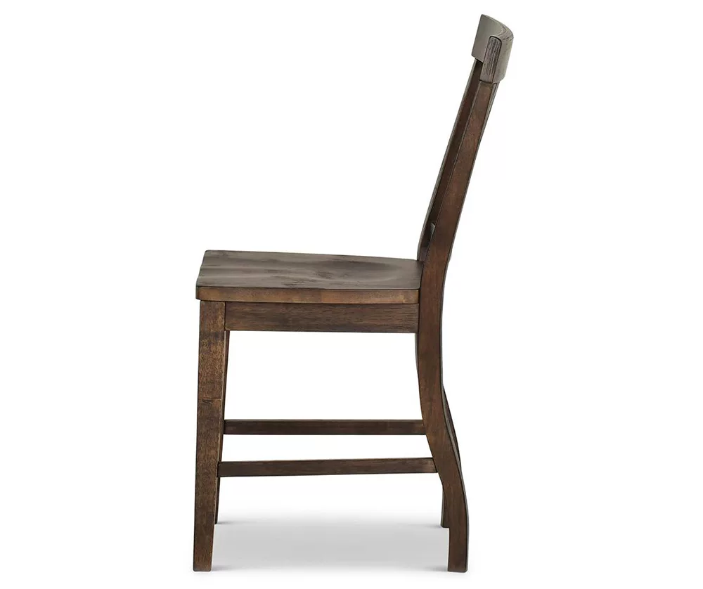 Cayla Dark Oak Counter Chairs, 2-Pack 2 Cayla Dark Oak Counter Chairs, 2-Pack - Image 2