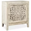 Fossil Ridge White Accent Cabinet