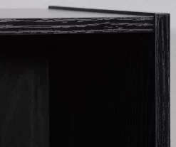 Black Oak 6-Cube Storage Organizer -Home Style Shop 810435811 3