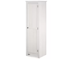 Lincoln Magnolia Oak White Single Door Kitchen Pantry -Home Style Shop 810447463 3