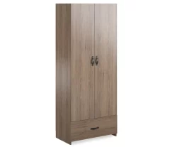 Salinas Rustic Oak Storage Cabinet -Home Style Shop 810448555 4