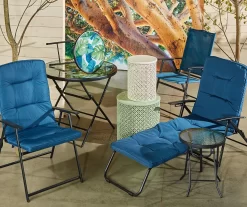 Real Living Padded Folding Lounge Chair -Home Style Shop 810455589 810455619 810495766 810545420 810545421 810545423 810545753 9