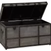 Amsel Gray Storage Trunk